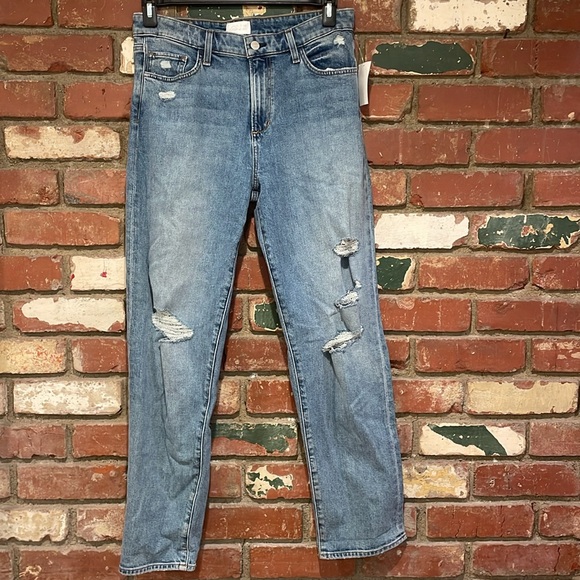 Joe's Jeans The Niki Jeans Mid Rise Boyfriend Distressed Blue 2020 NWT - Picture 3 of 7